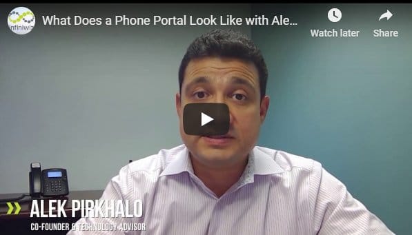 Infiniwiz Co Founder Explaining Their VoIP Portal